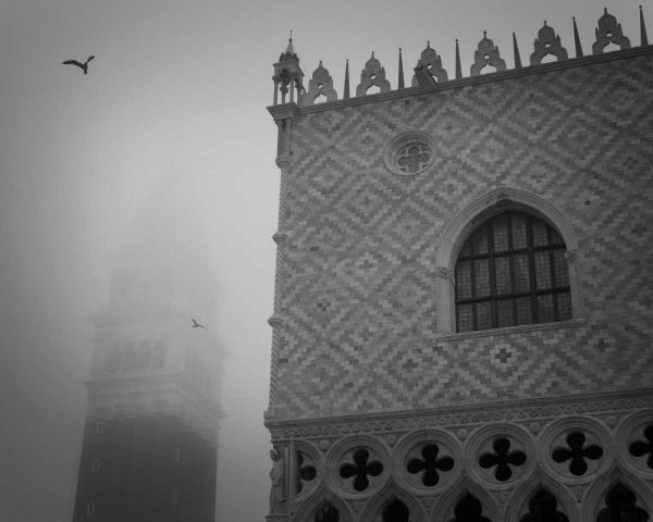 Italy, Venice The Doges Palace and Campanile